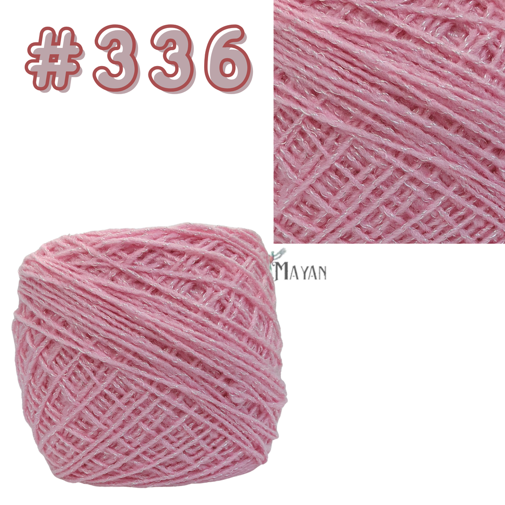 Pink 100g Brisa Crochet Mexican Yarn Thread - Hilo Estambre Brisa Tejer #336