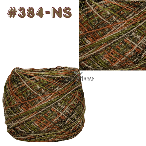 Multi 100g Crystal Crochet Mexican Yarn Thread -Hilo Estambre Cristal #384-NS