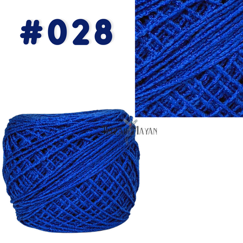 Blue 100g Brisa Crochet Mexican Yarn Thread - Hilo Estambre Brisa Tejer #028