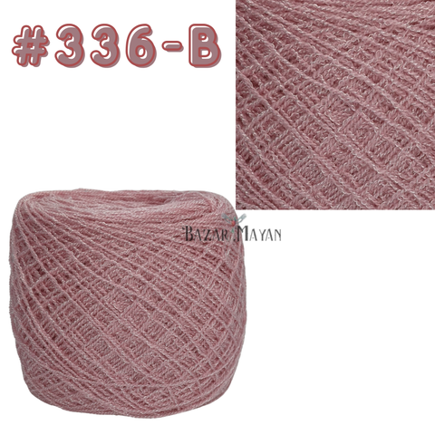 Pink 100g Crystal Crochet Mexican Yarn Thread -Hilo Estambre Cristal #336-B