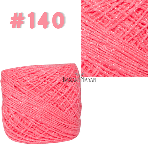 Pink 100g Brisa Crochet Mexican Yarn Thread - Hilo Estambre Brisa Tejer #140