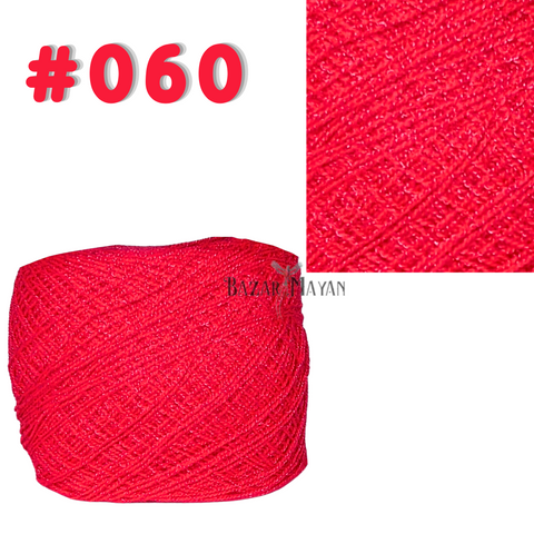 Pink 100g Crystal Crochet Mexican Yarn Thread -Hilo Estambre Cristal #060