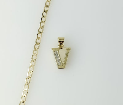 Plated Dainty Letter 