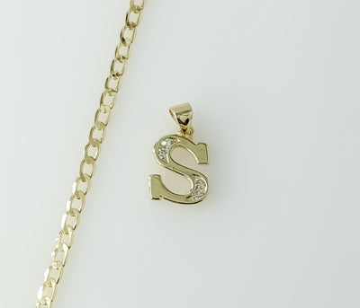 Plated Dainty Letter 