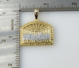 Protection Plated Small Multicolor The Last Supper 14K 3mm Cuban Chain Necklace
