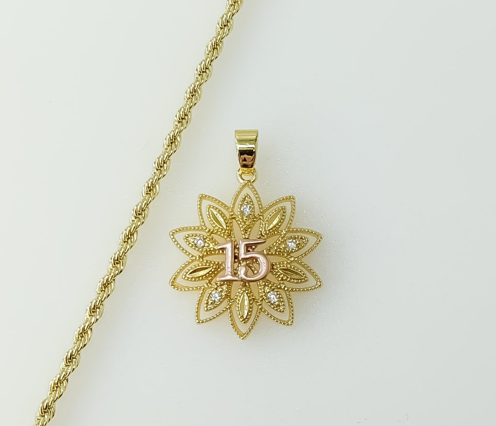 Dainty multicolor rope and braided chain necklace made from gold plated metal.