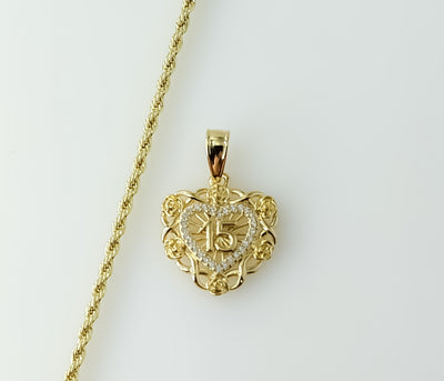 Plated Dainty Heart 