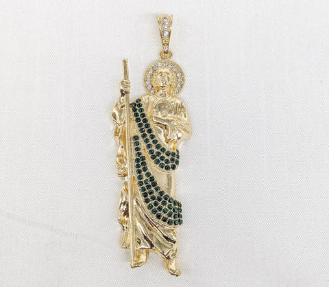 Plated Saint Jude Pendant