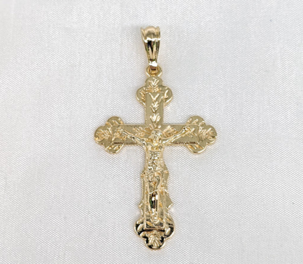 Plated Cross Pendant