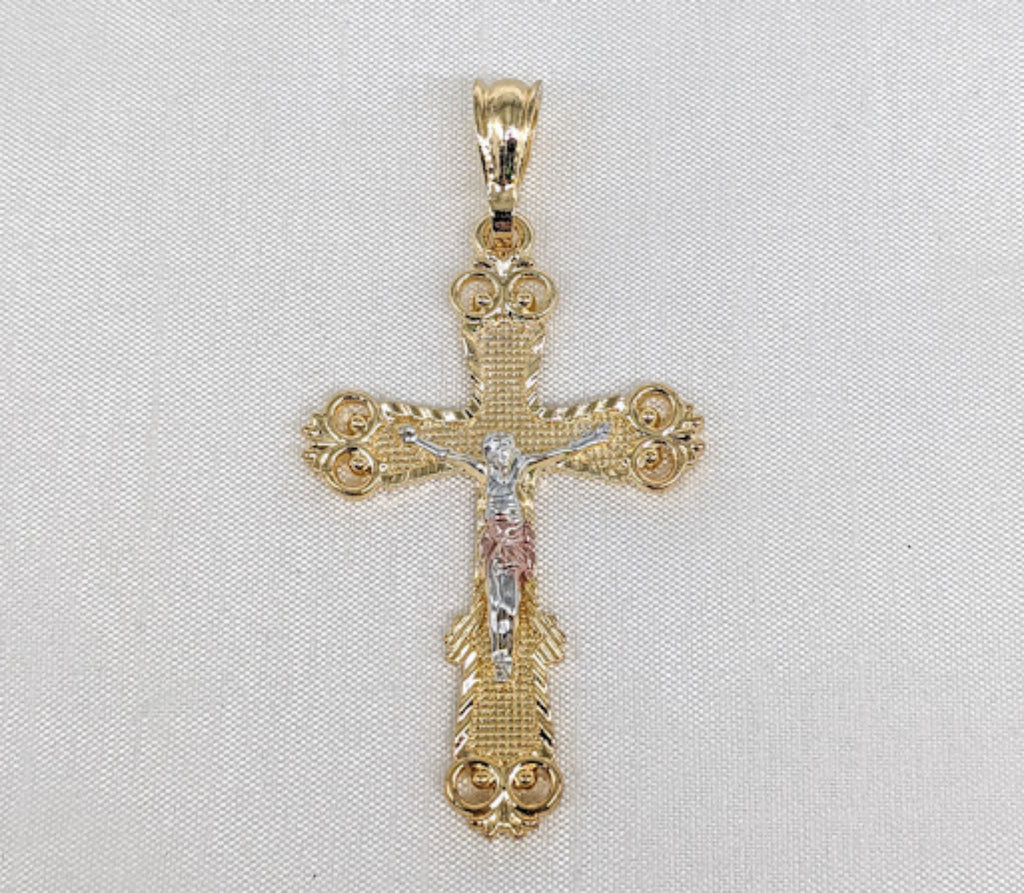 Plated Cross Pendant