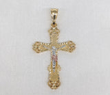 Plated Cross Pendant