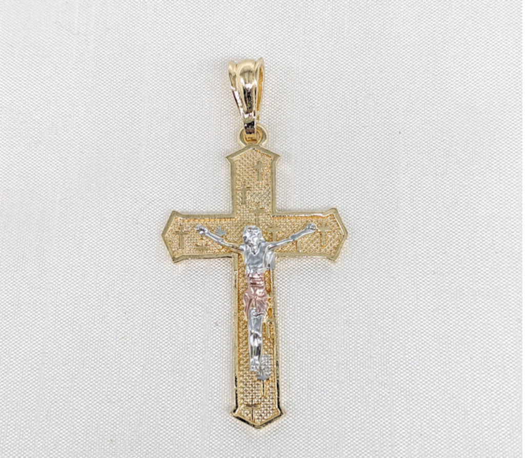 Plated Cross Pendant
