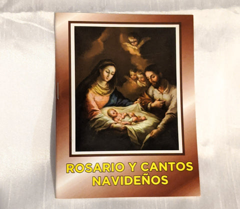 "Rosario y Cantos Navideños" Spanish Book