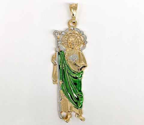 Plated Saint Jude Pendant*