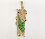 Plated Saint Jude Pendant*