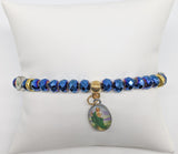 Saint Jude Beaded Bracelet