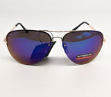 Blue Aviator Shades