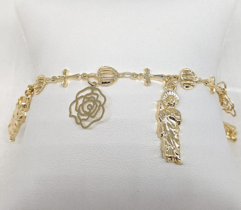 Plated Saint Jude Bracelet