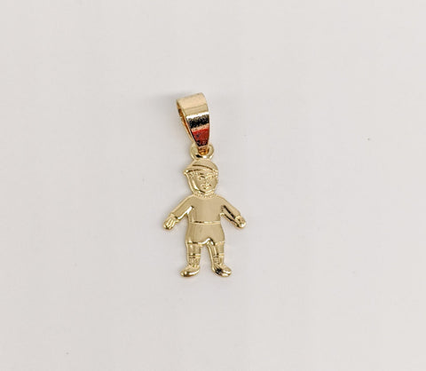 Plated Boy Pendant