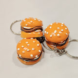 Seeded Burger Keychain