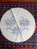 Cross Stitch Embroidery Printed Mat Cloth (Punto de Cruz Tapete Labrado)