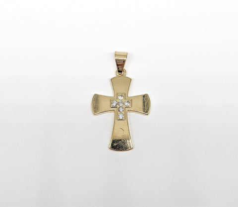 Plated Cross Pendant