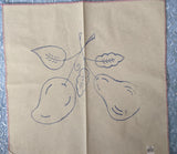 Fruit Design Embroidery Cloth (Manta Servilletero)