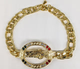 Plated Saint Jude Thaddeus Bracelet