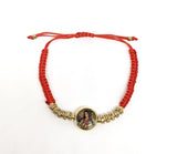 Virgin Mary Rope Protection Bracelet