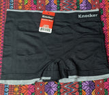 Junior Boy Knocker Seamless Briefs Boxer Sports Boyshorts Underwear One Size