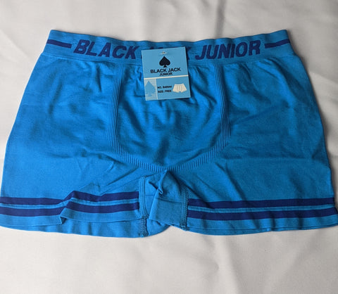 Junior Boy Black Jack Seamless Briefs Boxer Sports Boyshort Underwear One Size