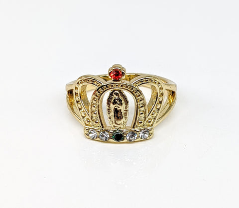 Plated Virgin Mary Ring