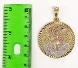 Plated Tri-Gold Mexican Centenario Coin 50 Pesos Pendant