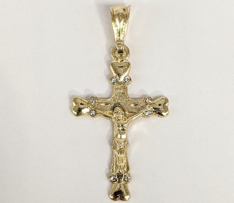 Plated Cross Pendant