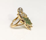 Plated Multicolor Saint Jude Adjustable Ring