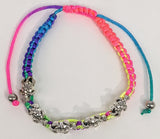 Turtle Multicolor Rope Protection Bracelet