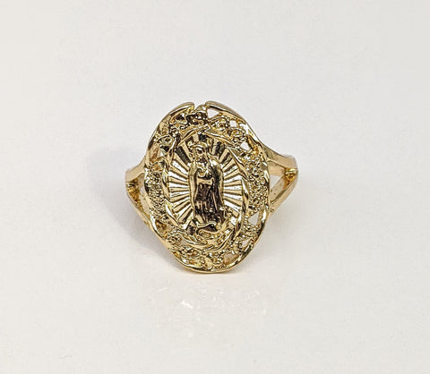 Plated Virgin Mary Ring