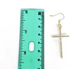 Stainless Steel Cross Earring