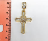 Plated Cross Pendant