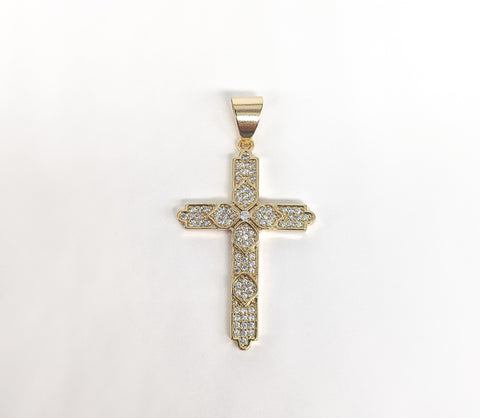 Plated Cross Pendant