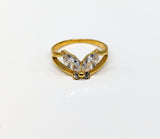 Plated Butterfly Ring