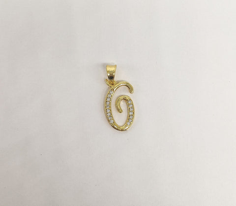 Plated Letter "G" Pendant