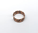 Copper Hearts Magnetic Ring