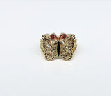 Plated Butterfly Ring