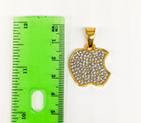 Stainless Steel Apple Pendant