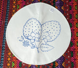 Fruit Embroidery Tortilla Warmer Fabric Cloth (Fruta Tortillero para Bordar)