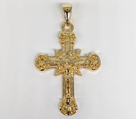 Plated Cross Pendant*