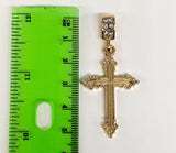 Plated Cross Pendant