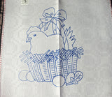 Animal Embroidery Printed Fabric Table Tea Cloth (Labrado Servilleta Bordar)
