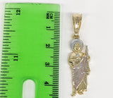 Plated Multicolor Saint Jude Thaddaeus Pendant